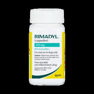 Rimadyl Carprofen Chewable Tablets for Dogs